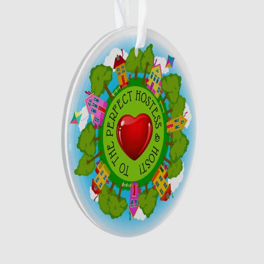 Ornament host en hostess (voorkant)
