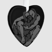 Ornament Hugs - Cadeaux d'Amour Personnalisés (devant)