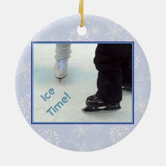 ornament 'Ice Time' (Achterkant)