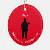 Ornament Internationale dag van de brandweer (Links)