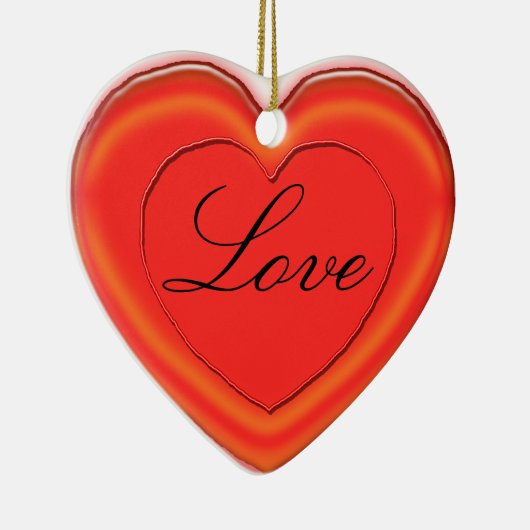 Ornament - Jelly Heart met Names (Rechts)