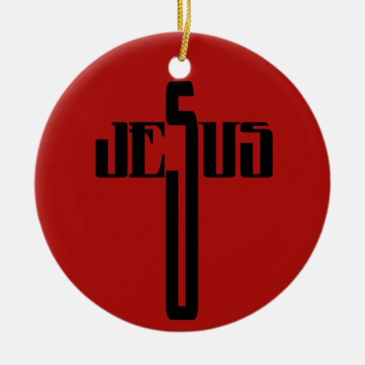 ornament "Jesus" (Voorkant)