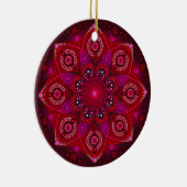 Ornament juli Birthstone Ruby Mandala (Rechts)
