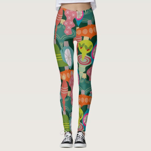 Ornament Jumble Leggings (Voorkant)