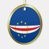 Ornament Kaapverdië-vlag (Links)
