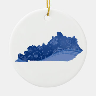 Ornament Kentucky Snowflakes
