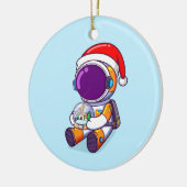 ornament kerst astronaut (Links)