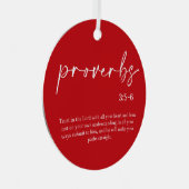 Ornament kerstbijbel Verse metaal (Voorkant Rechts)