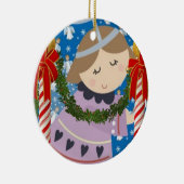 Ornament kerstcirkel, Angel (Rechts)