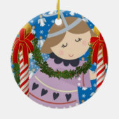 Ornament kerstcirkel, Angel (Achterkant)