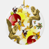 Ornament kerstcirkel, Angel (Achterkant)