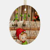 Ornament kerstcirkel, Elf (Rechts)