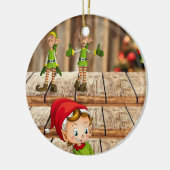 Ornament kerstcirkel, Elf (Links)