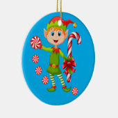 Ornament kerstcirkel, Elf (Rechts)