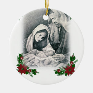 Ornament kerstcirkel, Jezus Christus