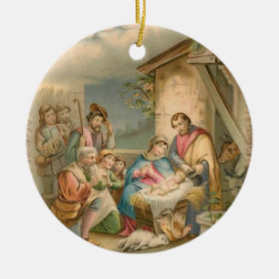 Ornament kerstcirkel, Jezus Christus