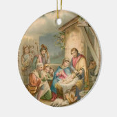 Ornament kerstcirkel, Jezus Christus (Links)