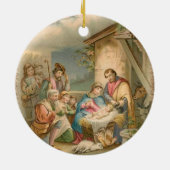 Ornament kerstcirkel, Jezus Christus (Achterkant)