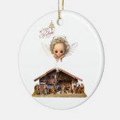 Ornament kerstcirkel, Jezus Christus (Links)