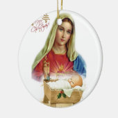 Ornament kerstcirkel, Jezus Christus (Links)