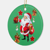 Ornament kerstcirkel, Snowman (Links)