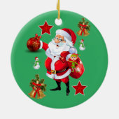 Ornament kerstcirkel, Snowman (Achterkant)