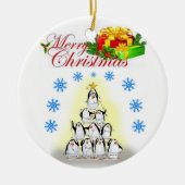 Ornament kerstcirkel, vrolijk kerstfeest (Voorkant)