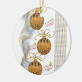 Ornament kerstcirkel, vrolijk kerstfeest (Links)