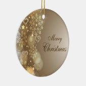 Ornament kerstcirkel, vrolijk kerstfeest (Rechts)