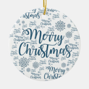 Ornament kerstcirkel, vrolijk kerstfeest
