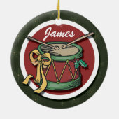 Ornament kerstdrum (Achterkant)