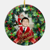 Ornament kerstfoto's voor oma (Achterkant)