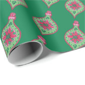 Ornament kerstinpakpapier cadeaupapier (Rol Hoek)