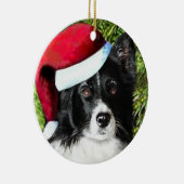 Ornament kerstkerstkerstkerstkerstSanta Hat Border (Rechts)