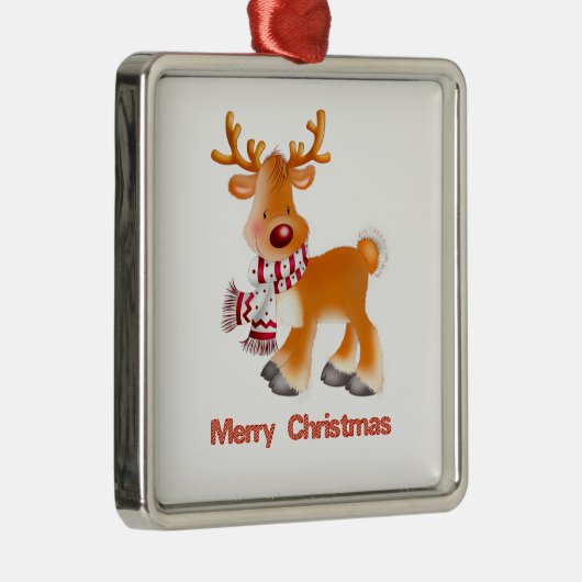 Ornament | Kerstmis | rendieren | Vrolijk kerstfee (Rechts)