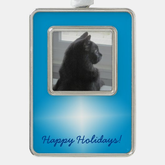 Ornament - Kerstster met foto (Voorkant)