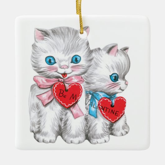 ornament  Kittens Valentijns (Voorkant)