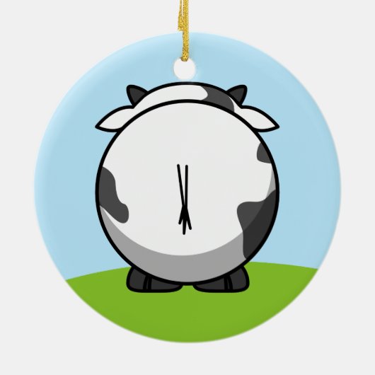 Ornament Koe Cute Dairy (Achterkant)
