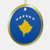 Ornament Kosovo-vlag (Links)