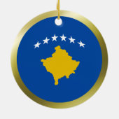 Ornament Kosovo-vlag (Achterkant)
