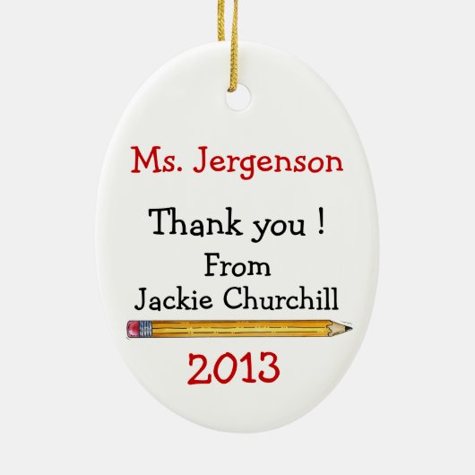 Ornament leraar - SRF (Achterkant)