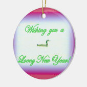 ornament " loony new year / merry kerst " (Links)
