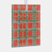 ORNAMENT MAC BAIN TARTAN Glass Square (Voorkant Rechts)