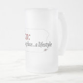 Ornament Matglas Bierpul (Voorkant rechts)