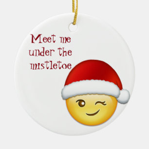 ORNAMENT ***MEET ME ONDER DE MISTLETOE***