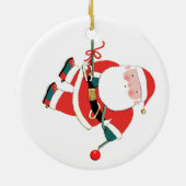 Ornament met cadeautjes voor rotsklimmen (Achterkant)