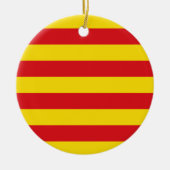 Ornament met Catalaanse vlag (Voorkant)
