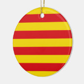 Ornament met Catalaanse vlag (Links)