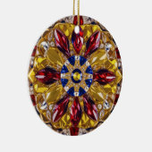 Ornament met Colombia Kleuren Ontwerp (Rechts)