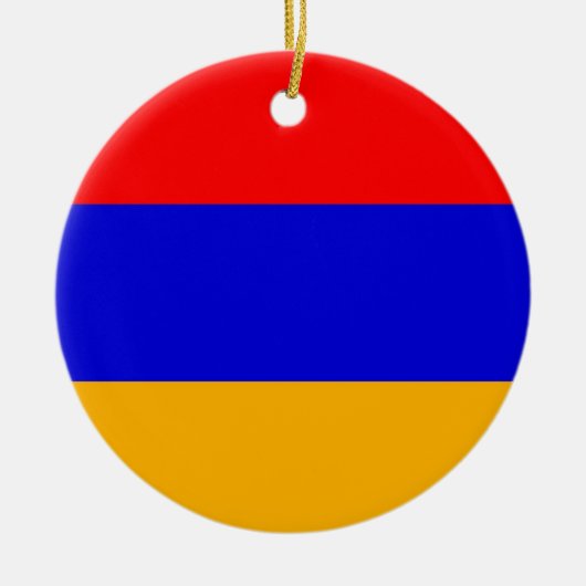 Ornament met de vlag van Armenië (Voorkant)